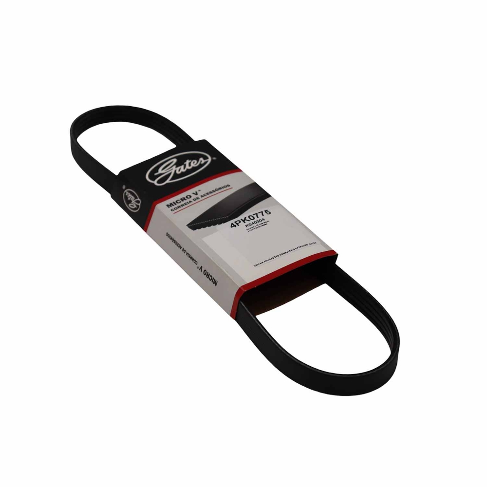 Correia Micro-V Gates 4PK0775 Pajero TR4 - Cód.12754