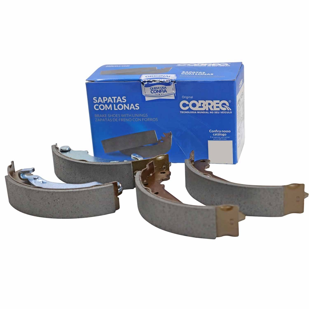 Sapata de Freio Cobreq 2625CPA Peugeot 206 e 207 - Cód.11461