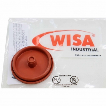 Diafragma Tampa de Válvula Wisa 9014 545i, 650i - Cód.9508