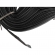 Espaguete Liso 19mm / 50m Preto - Cód.1048