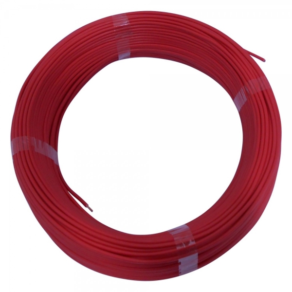 100m Cabo Flex. Automotivo 1.50mm Vermelho - Cód.6563