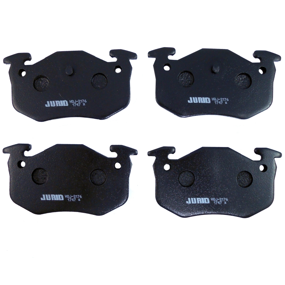 Pastilha de Freio Tras. Jurid HQJ2176 Peugeot 206- Cód.3969