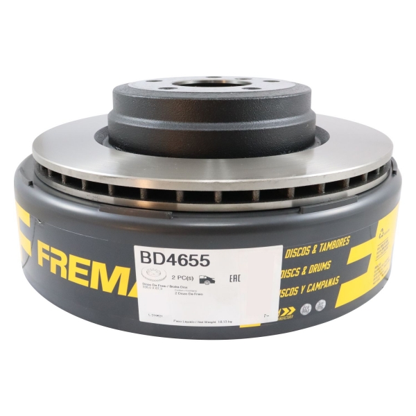 Kit Disco de Freio BD4655 Tras. BMW 325, 335, X1 - Cód.7572