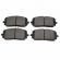 Pastilha Diant. Textar 2294401 Mercedes GLA200 - Cód.11929