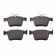 Pastilha Tras. Textar 2500801 VW Jetta, Golf - Cód.11391