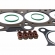 Jg Juntas Sup. Elring 530.590 VW Golf 1.6 8V - Cód.11890