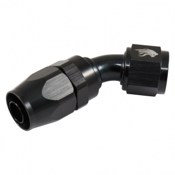 Conexão 10AN / AN10 Curva 45° Aeroquip All Black - Cód.7171