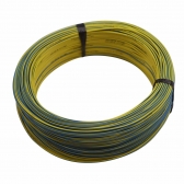 100m Cabo Flex. Automotivo 0.50mm Amarelo e Azul - Cód.9262