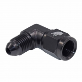 Conexão Curta 90° Femea 4ANx4AN Macho All Black - Cód.9465