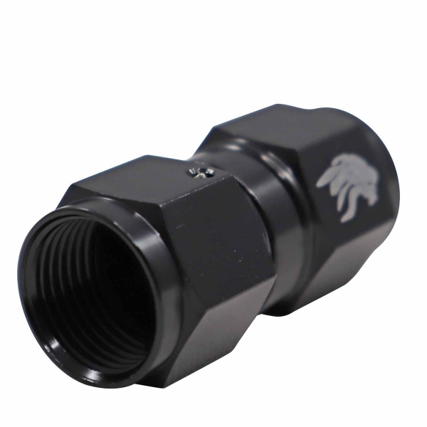 Conexão Emenda Fêmea 8AN x 8AN All Black  - Cód.9479