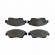Pastilha Diant. Jurid HQJ2150A Honda Civic 1.5 - Cód.4211