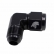 Conexão Curta 90° Femea 8AN x 8AN Macho All Black - Cód.9452