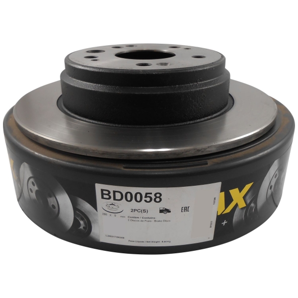 Kit Disco de Freio BD0058 Tras. Honda CRV - Cód.3574