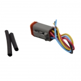 Chicote Reparo Femea 4 Vias Deutsch DT06-4S - Cód.10496