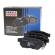 Pastilha Diant. Frasle PD457 Honda City, Fit - Cód.13921