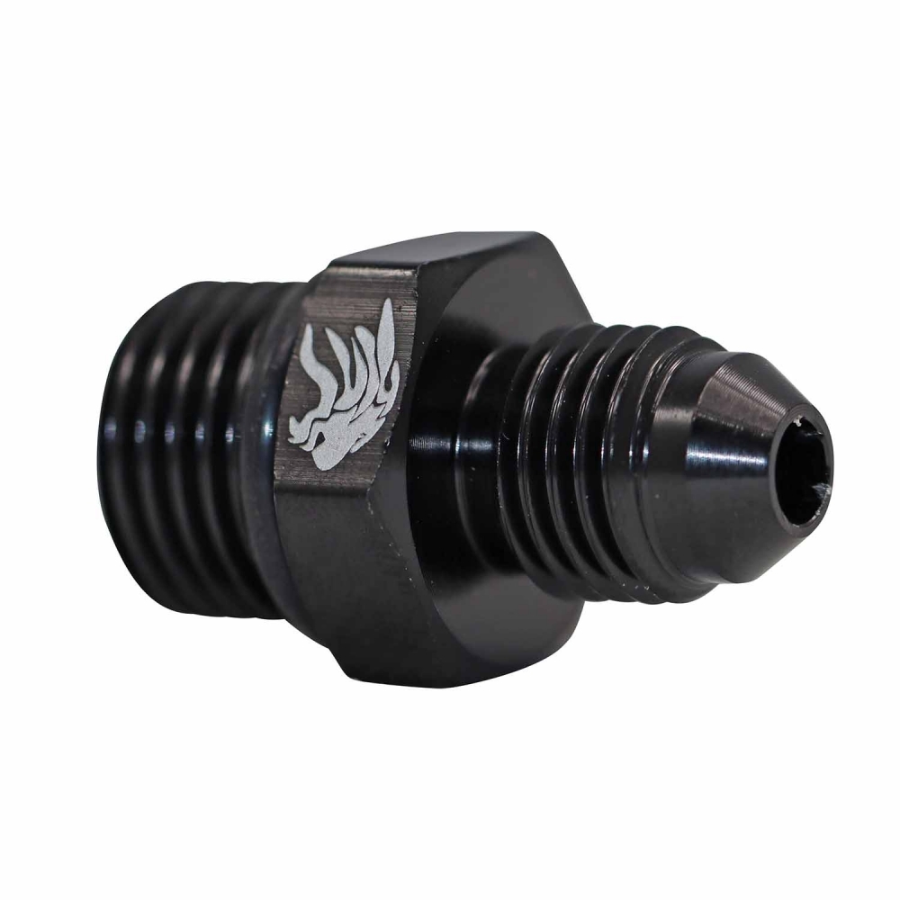 Niple Adaptador 4AN x 6AN Reta com Oring - Cód.9447