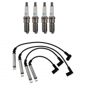 Kit de Cabos de Velas e Velas de Ignição Zetec 1.6 -Cód.4033