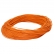 100m Cabo Flex. Automotivo 0.50mm Laranja - Cód.8093