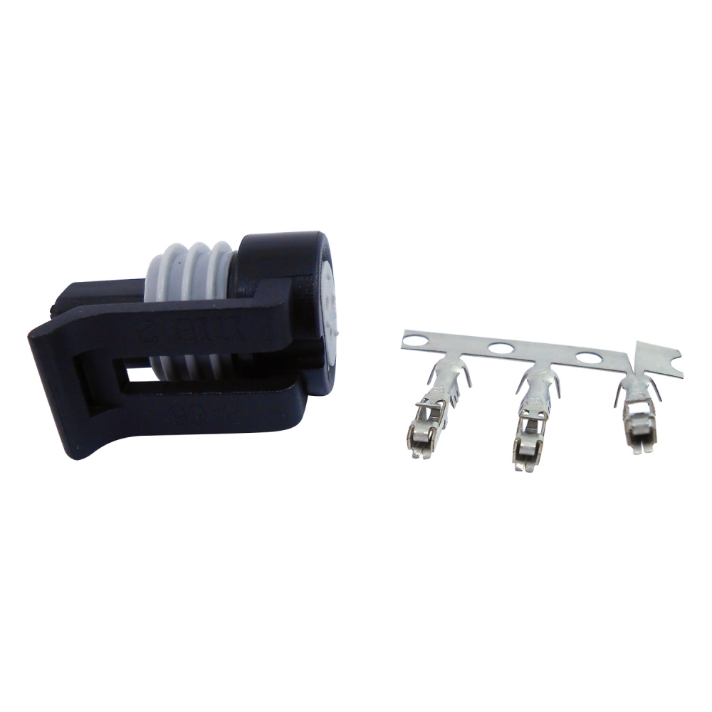 Conector Elétrico 3 Vias ETE6741 Sensor de Pressão -Cód.6095