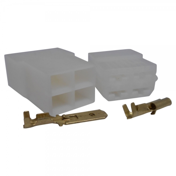 Conector 4 vias com Terminais TC 904.4254 - Cód.246