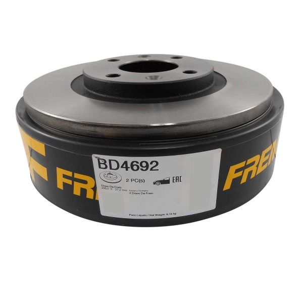 Kit Disco de Freio BD4692 Diant.  Citroen C3 - Cód.3955
