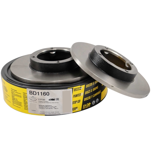 Kit Disco de Freio Diant. BD1160 Hafei Towner Jr - Cód.8399