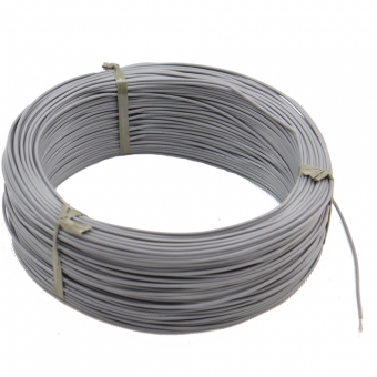 100m Cabo Flex. Auto Estanhado 0.50mm Cinza - Cód.10066