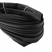 Espaguete Liso Leiplast 13mm / 50m Preto - Cód.1204