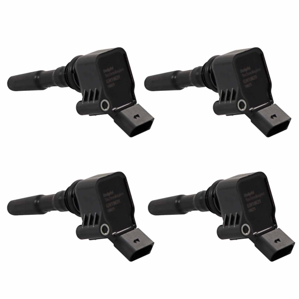 Jogo 4 Bobinas Ignição Delphi GN10631 VW Up, Fox - Cód.8565