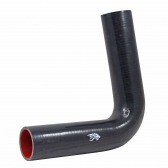 Curva de Silicone Preto de 90º x 2 1/4\\\
