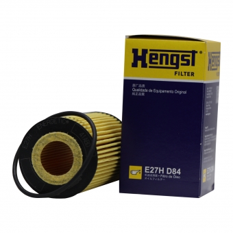 Filtro de Óleo Hengst E27H D84 Volvo XC60, S40 - Cód.9862