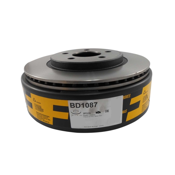 Kit Disco Freio BD1087 Tras. Ford Mustang GT V8 - Cód.3589