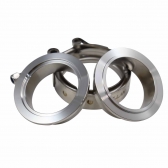 Kit Abraçadeira V-Band com Flanges Inox 2