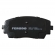 Pastilha de Freio Diant. Ferodo HQF2478A Picanto - Cód.7520