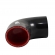 Curva de Silicone Preto de 90º x 2 1/2\\\