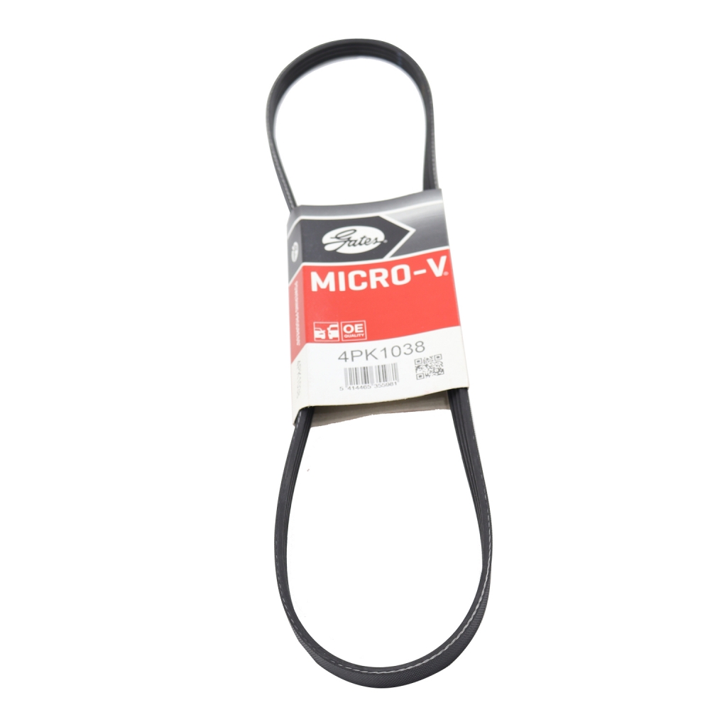 Correia Micro-V Gates 4PK1038 Ford Ranger 2.8 - Cód.10358