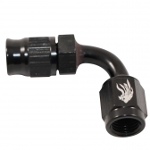 Conexão 3AN / AN3 Curva 90º para mangueira PTFE All Black - Cód.8338