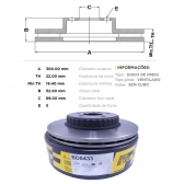 Kit Disco de Freio BD0433 Tras. Mercedes C250 - Cód.5027