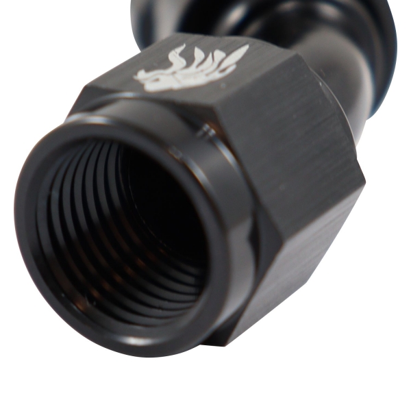 Conexão 6AN / AN6 Curva 45° Aeroquip All Black - Cód.7169