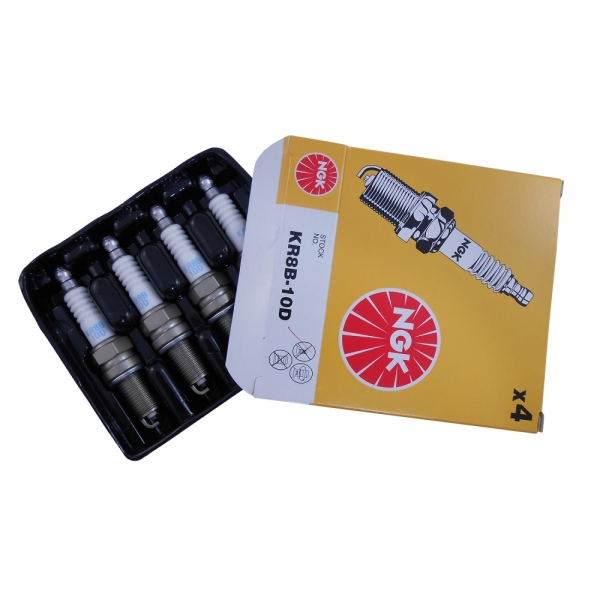Jogo de Velas de Ignição NGK KR8B-10D Fiat Etorq - Cód.2166