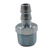 Niple Espigão Fixo Macho Prata M18 x 3/8\\\