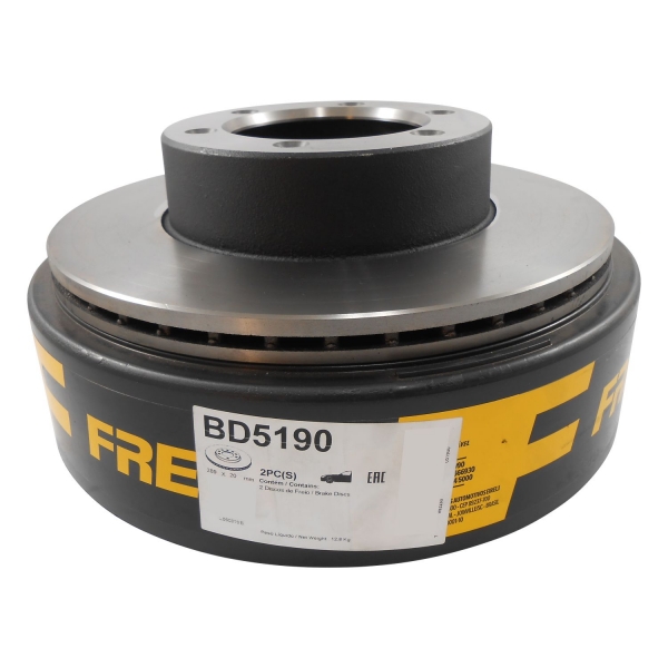 Kit Disco de Freio BD5190 Diant. Toyota Hilux - Cód.5374