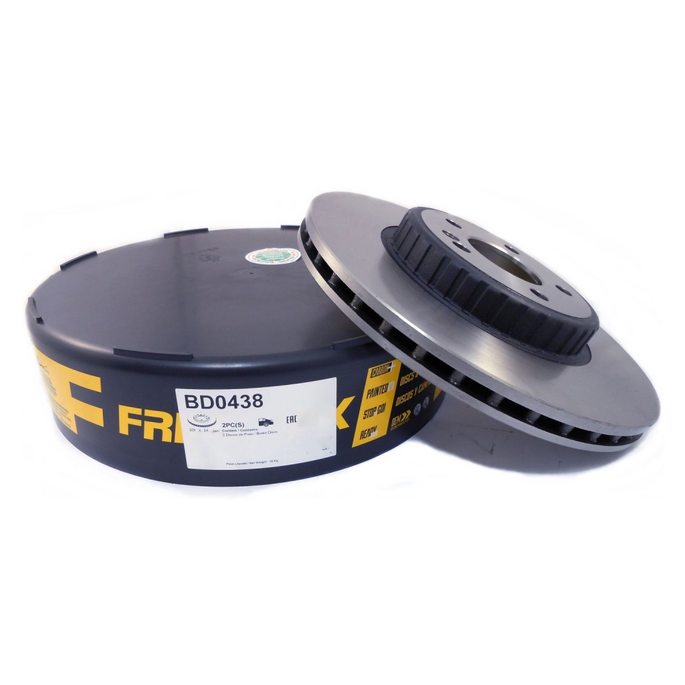 Kit Disco de Freio BD0438 Tras. Mercedes C450 - Cód.5463