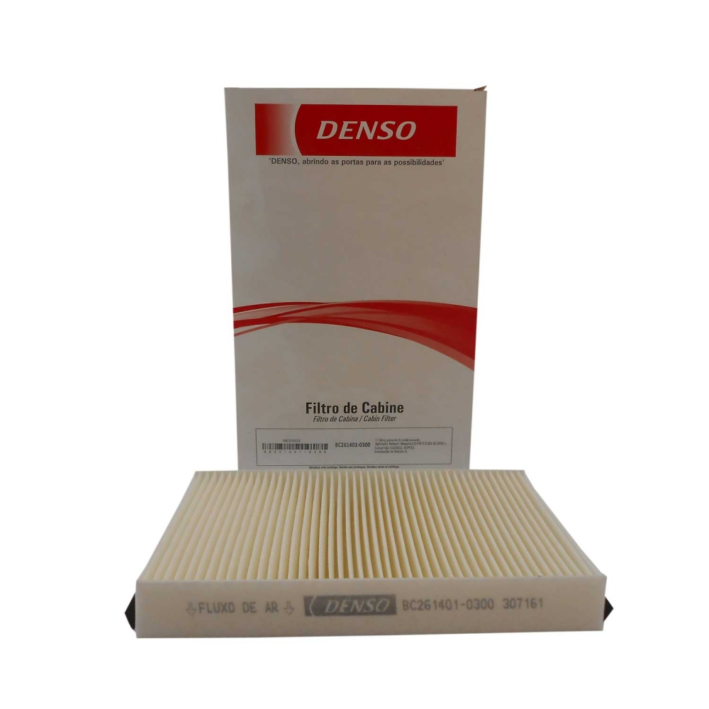 Filtro de Cabine Denso BC261401-0300RC Megane - Cód.3142