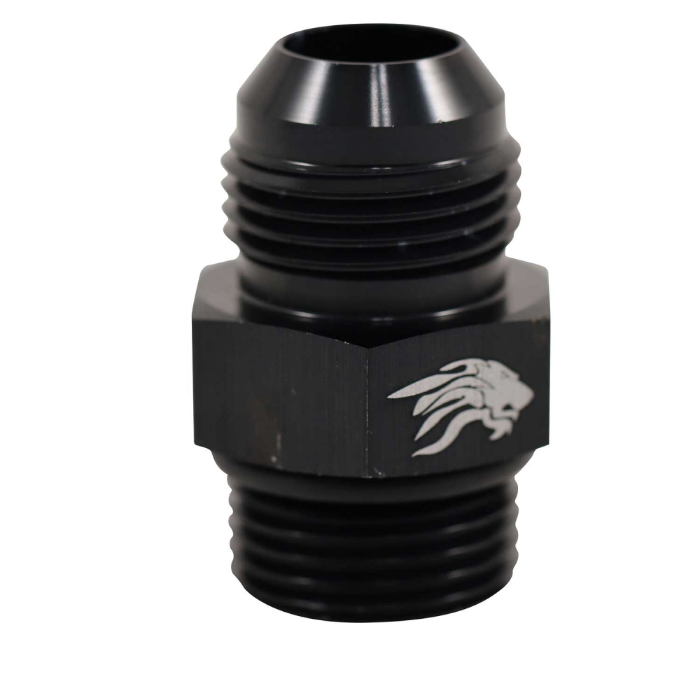 Niple Adaptador 12AN x 12AN Reta com Oring - Cód.7177