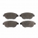 Pastilha Diant. Ferodo HQF2206 Citroen C4 Pallas - Cód.313