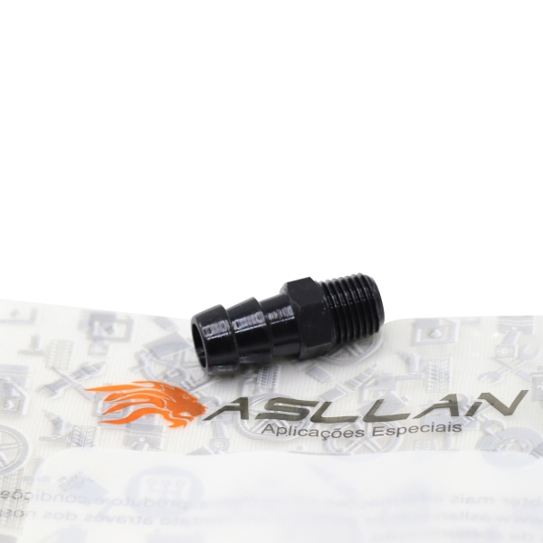 Niple Espigão Fixo Macho 1/4NPT x 1/2\\\