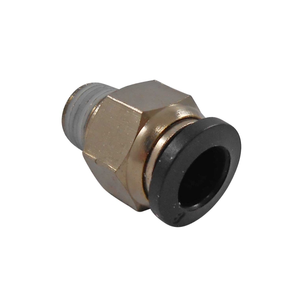 Conexão Pneumática Engate Rápido 1/8NPT x 8mm - Cód.6467