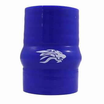 Mangote de Silicone 2 1/4\\\" x 100mm Azul com Hump - Cód.11633