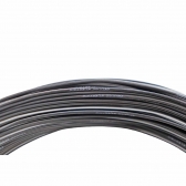 100m Cabo Flex. Automotivo 0.50mm Preto e Branco - Cód.12545